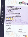 Gasthaus Bludnik menu