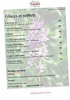 Hôtel L'alpin menu