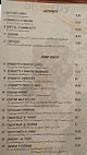 Bonaparte menu