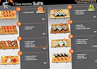Fujiya Sushi Rive Gauche menu