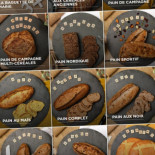 Boulangerie Marie Blachère menu