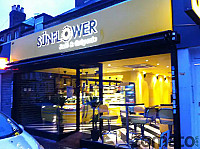 The Sunflower Cafe outside