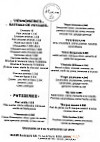 Maxime Boulangerie Cafe menu
