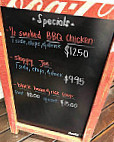 On The Side Barbecue menu