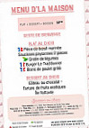 Courtepaille Dijon St Apollinaire menu