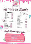 Mamie Miam Miam menu