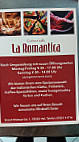 Pizzeria La Romantica menu