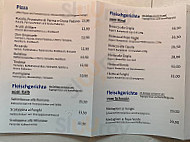 Al Capriccio menu