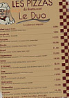 Le Duo menu