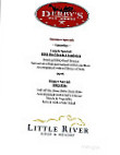 Little River Resort Golf menu