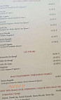 Mon Chalet Grill menu