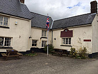 The Half Moon Inn outside