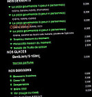 La Cave à Pizza menu