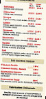 Pizza Capri menu