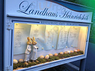 Landhaus Heinrichshoh menu