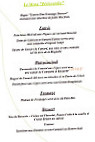 La Cantine menu