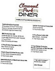 Elmwood Park Diner menu