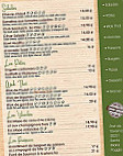 Le Flibustier menu