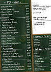 Borsalino menu