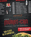 Murat Can menu