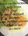 Konte's Kouroucienne menu