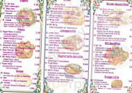 Voson Bilash menu