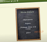 Auberge Des Faux menu