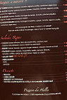 Pizzeria Des Halles menu