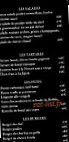 Le Comptoir 233 menu