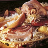 Chés Troés Piots Coéchons food