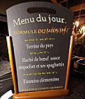 Le Bounty menu