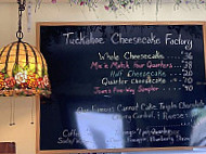 Tuckahoe Cheesecake Factory menu