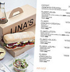 Lina's menu