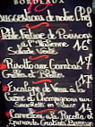 Cafe Milano menu