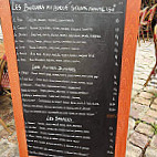 Chez Justine Et Quentin menu