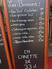 Chez Eric menu