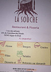 La Souche menu