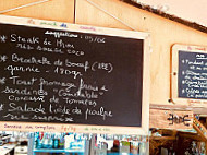 Le Snack De La Cascade menu