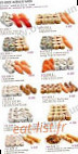 Sushi Idee menu