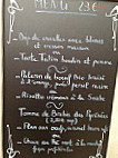 Auberge de Courmes menu