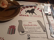 Argentina Steakhouse Paderborn menu