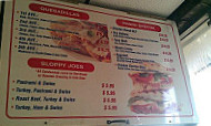 M J Hot Bagel Deli menu