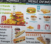 Le Petit Kebab menu