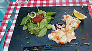 Terrasse De La Croix Blanche food