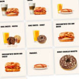 Burger King menu