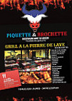 Piquette Et Brochette menu