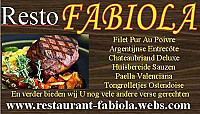 Fabiola menu