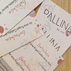 Pallina Gelato menu