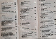 Restaurant Mythos menu