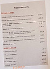 Le P'tit Bistrot menu